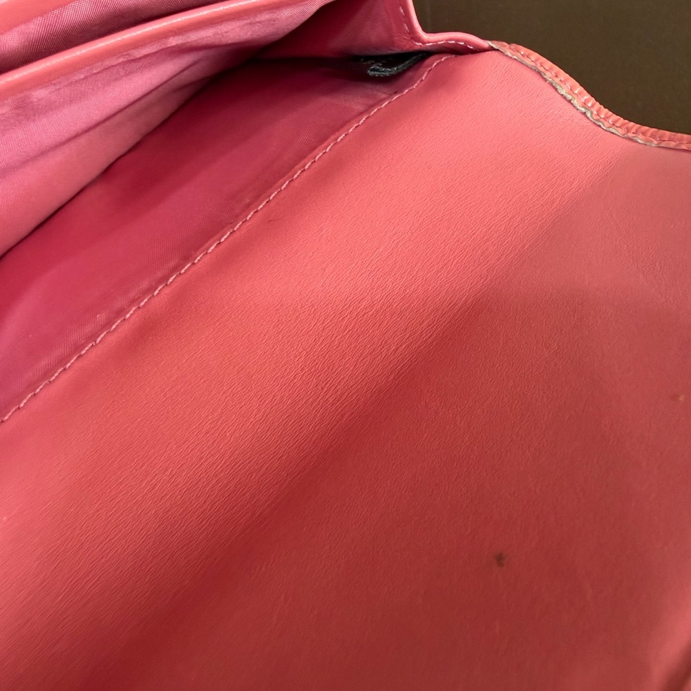 Coach Pink signature canvas wallet with turn lock - Picture 14 of 15
